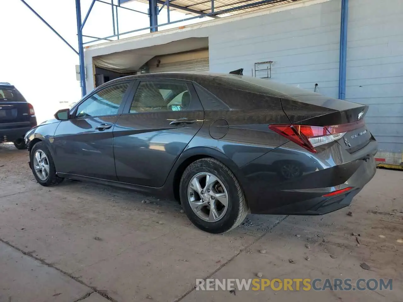 2 Photograph of a damaged car 5NPLL4AG2MH014448 HYUNDAI ELANTRA 2021