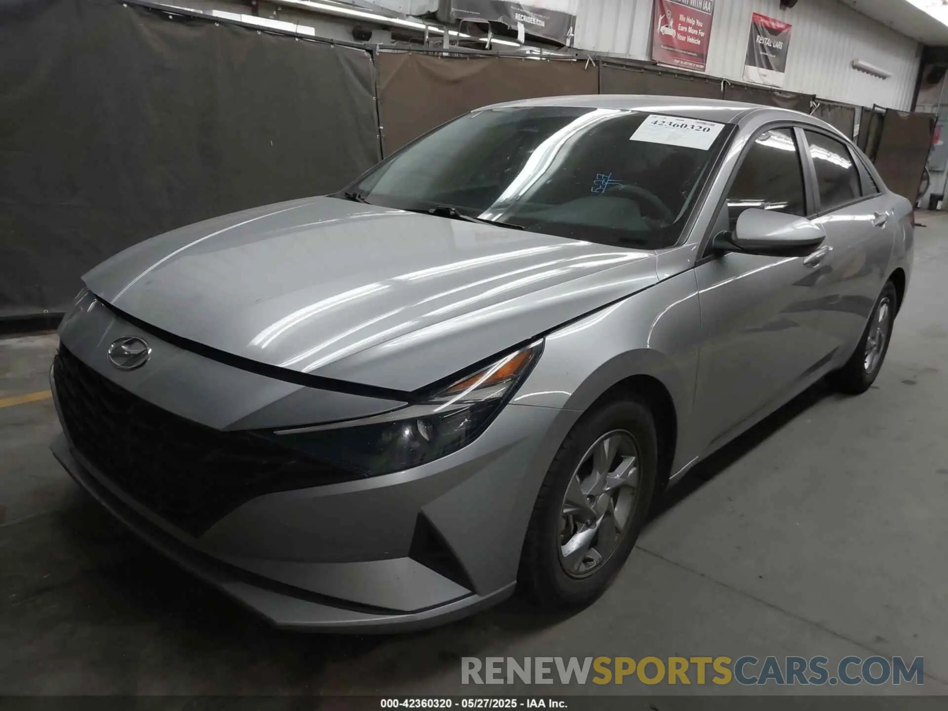 2 Photograph of a damaged car 5NPLL4AG2MH024123 HYUNDAI ELANTRA 2021