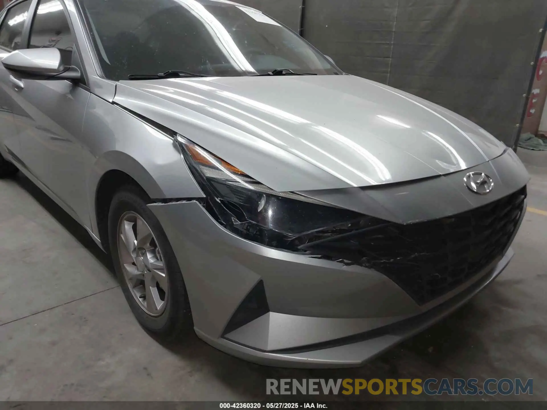 6 Photograph of a damaged car 5NPLL4AG2MH024123 HYUNDAI ELANTRA 2021