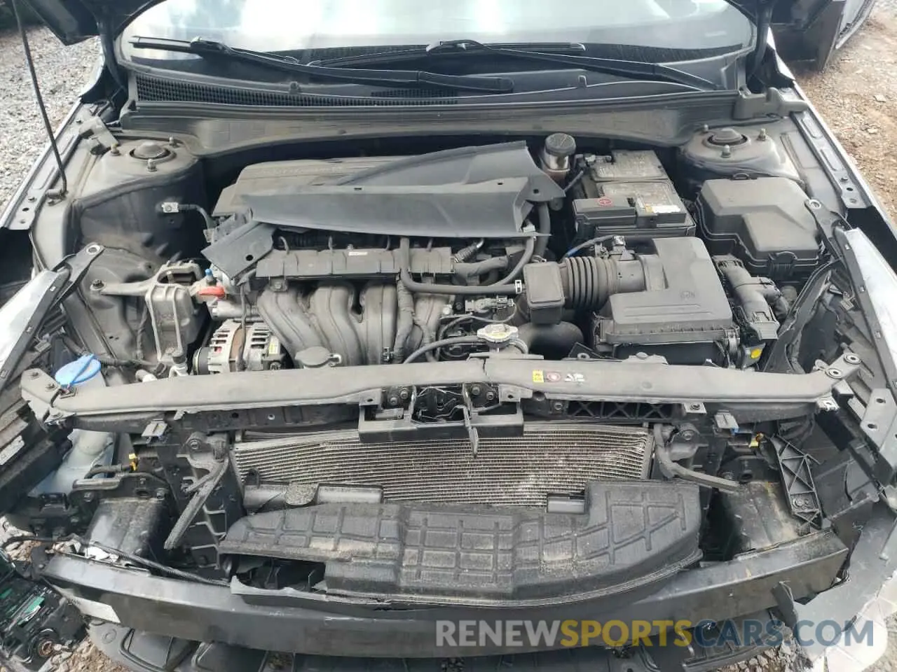 11 Photograph of a damaged car 5NPLL4AG3MH011039 HYUNDAI ELANTRA 2021