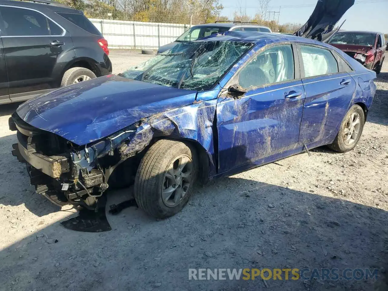 1 Фотография поврежденного автомобиля 5NPLL4AG3MH014894 HYUNDAI ELANTRA 2021