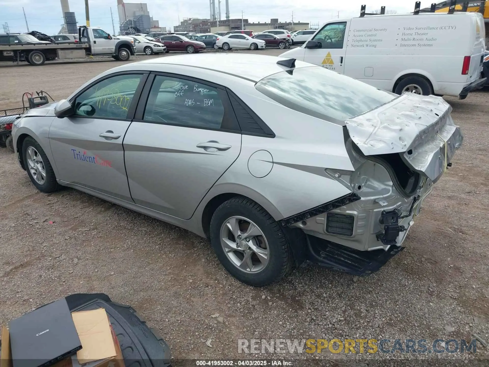 3 Фотография поврежденного автомобиля 5NPLL4AG3MH015933 HYUNDAI ELANTRA 2021