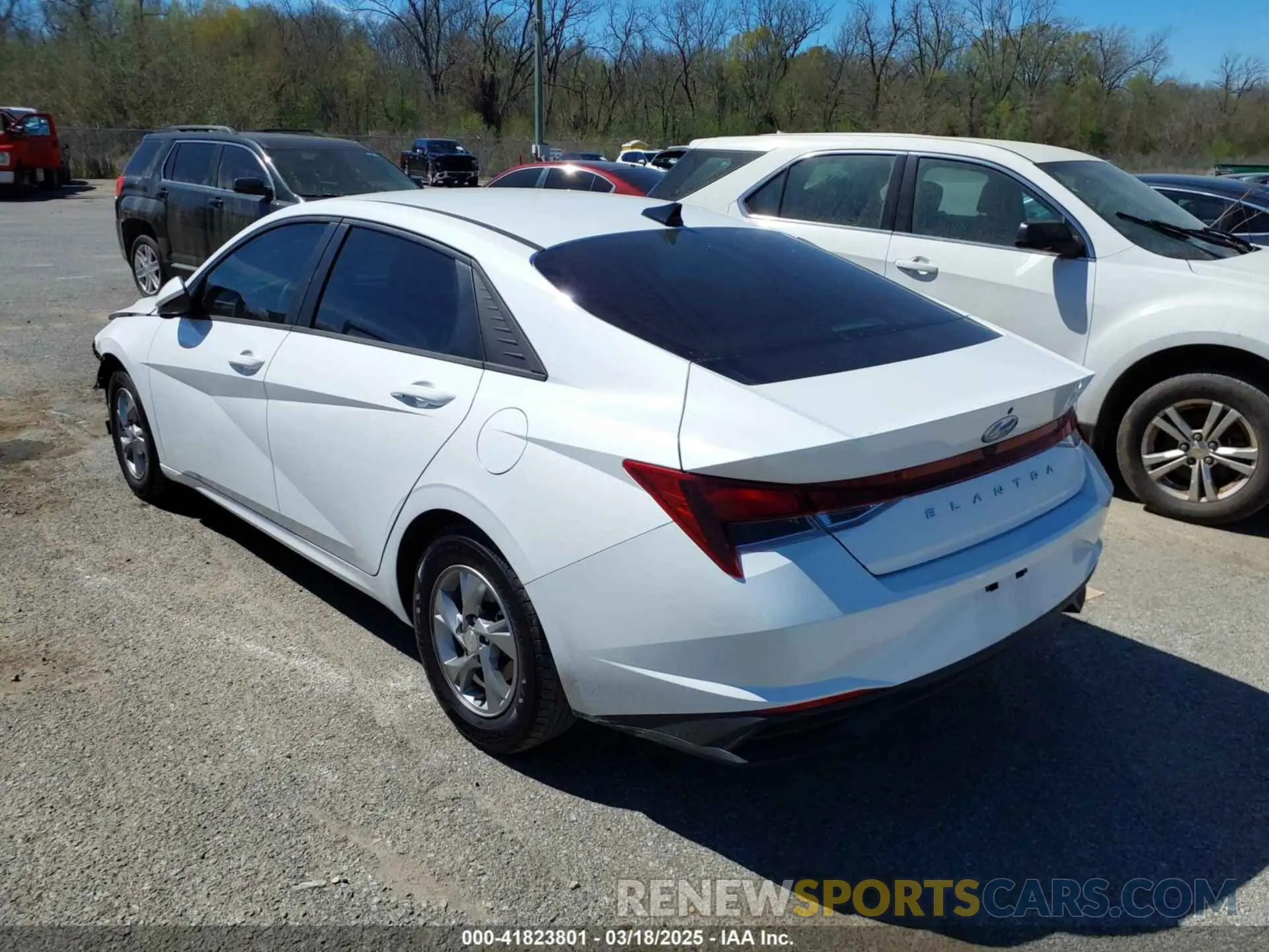 3 Photograph of a damaged car 5NPLL4AG3MH049970 HYUNDAI ELANTRA 2021