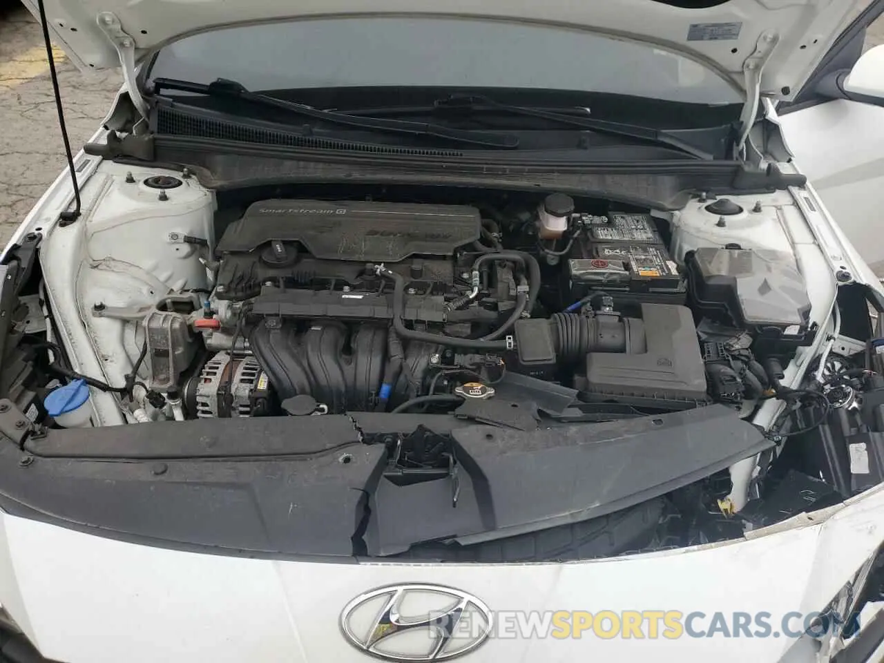 11 Photograph of a damaged car 5NPLL4AG4MH041439 HYUNDAI ELANTRA 2021