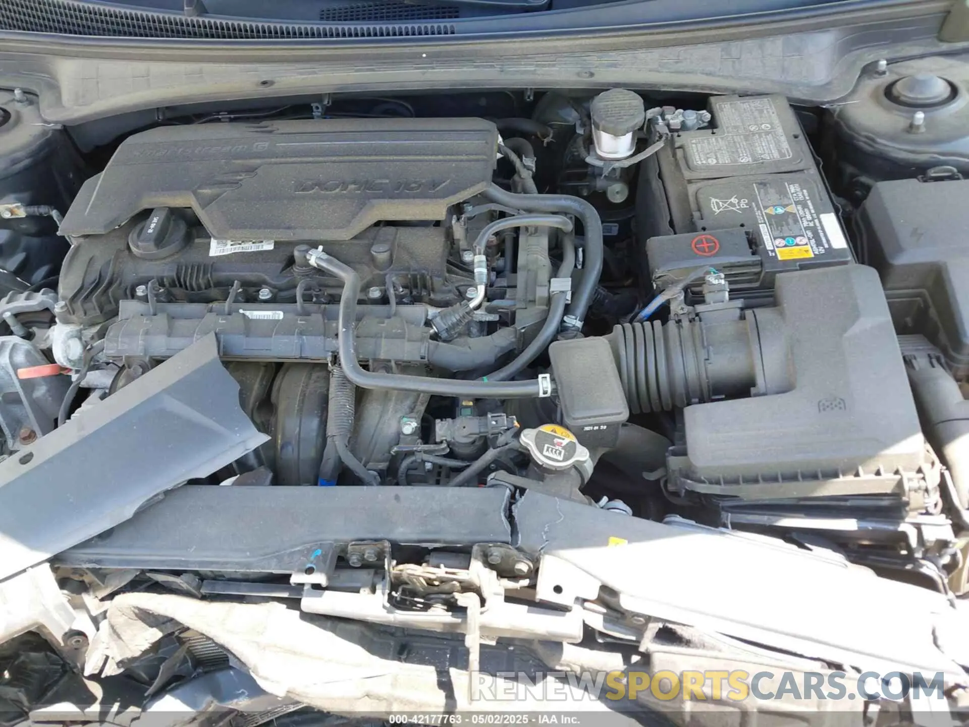 10 Photograph of a damaged car 5NPLL4AG6MH037277 HYUNDAI ELANTRA 2021