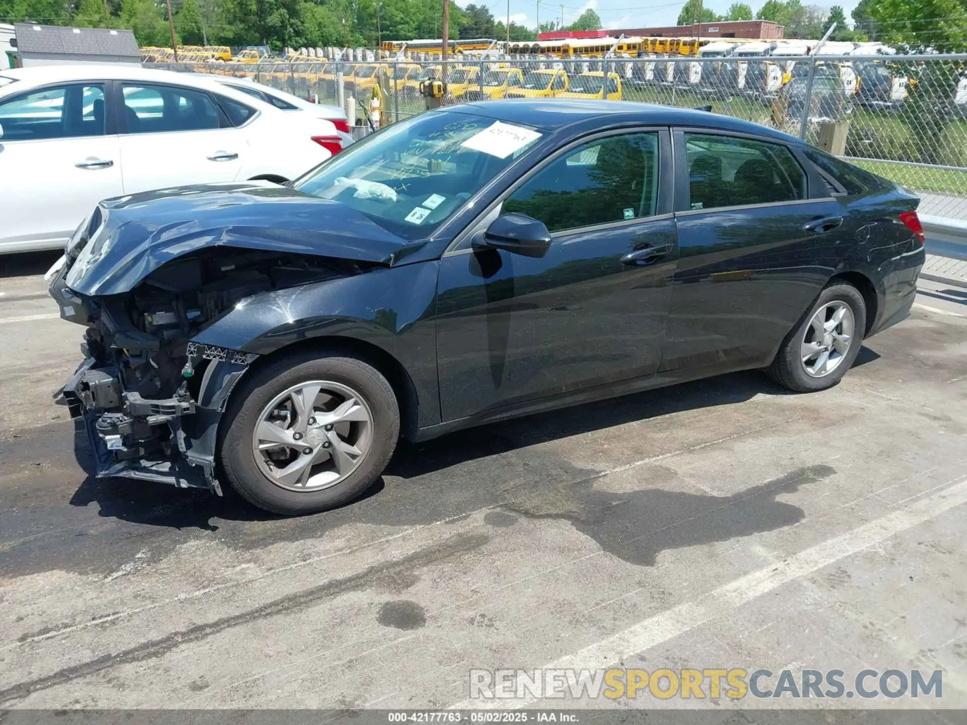 2 Photograph of a damaged car 5NPLL4AG6MH037277 HYUNDAI ELANTRA 2021
