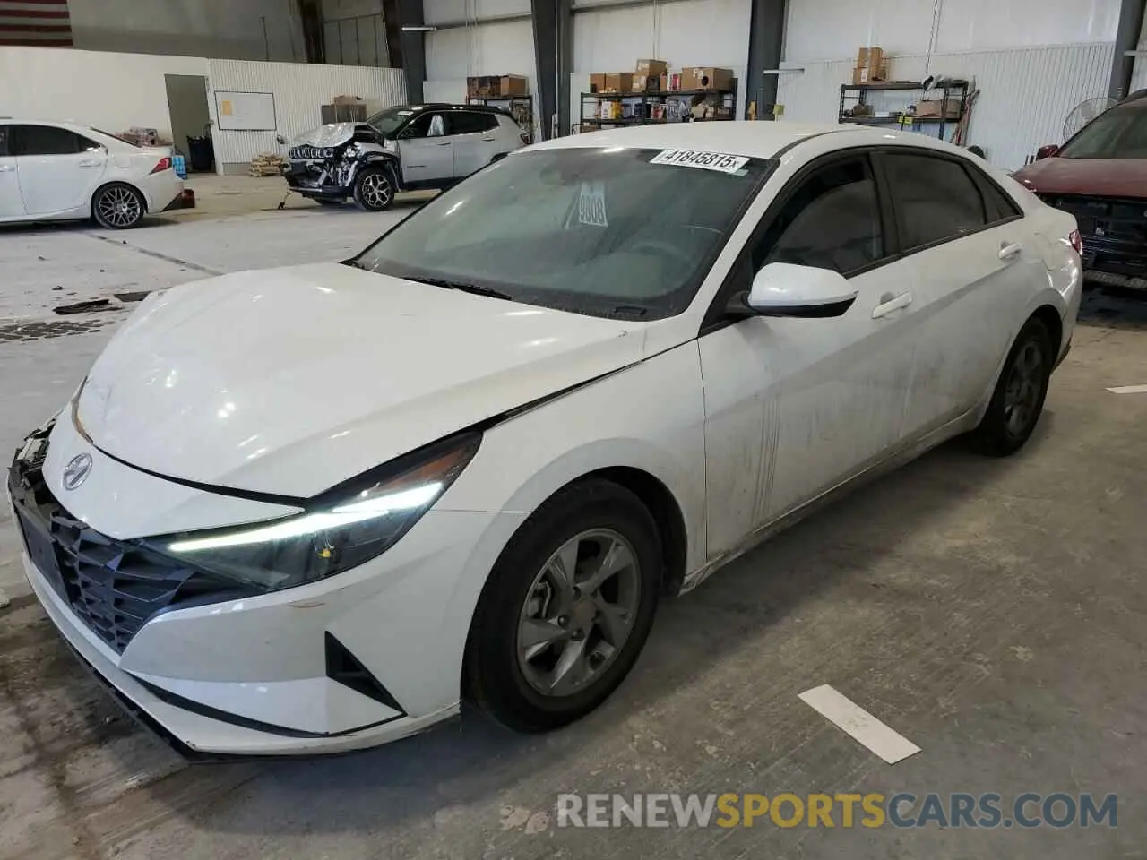 1 Фотография поврежденного автомобиля 5NPLL4AG6MH039675 HYUNDAI ELANTRA 2021