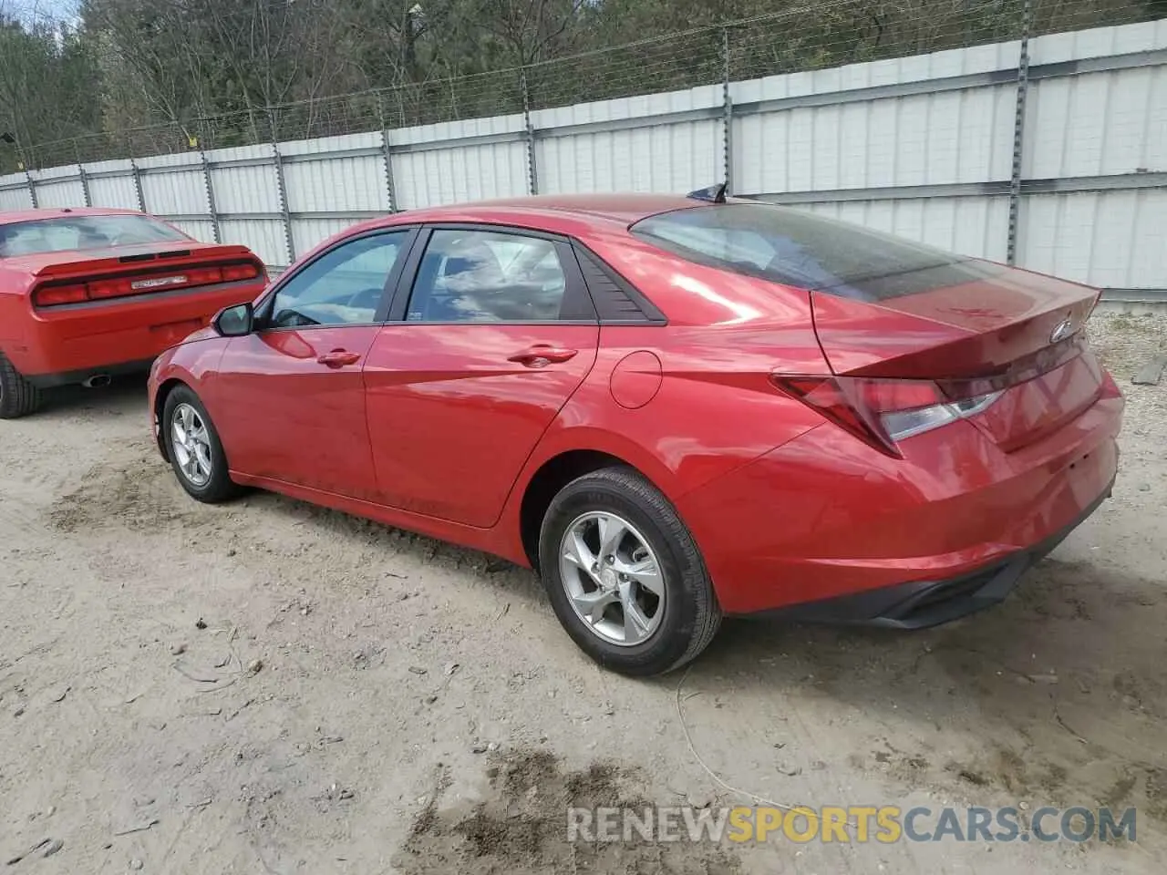 2 Photograph of a damaged car 5NPLL4AG7MH047140 HYUNDAI ELANTRA 2021