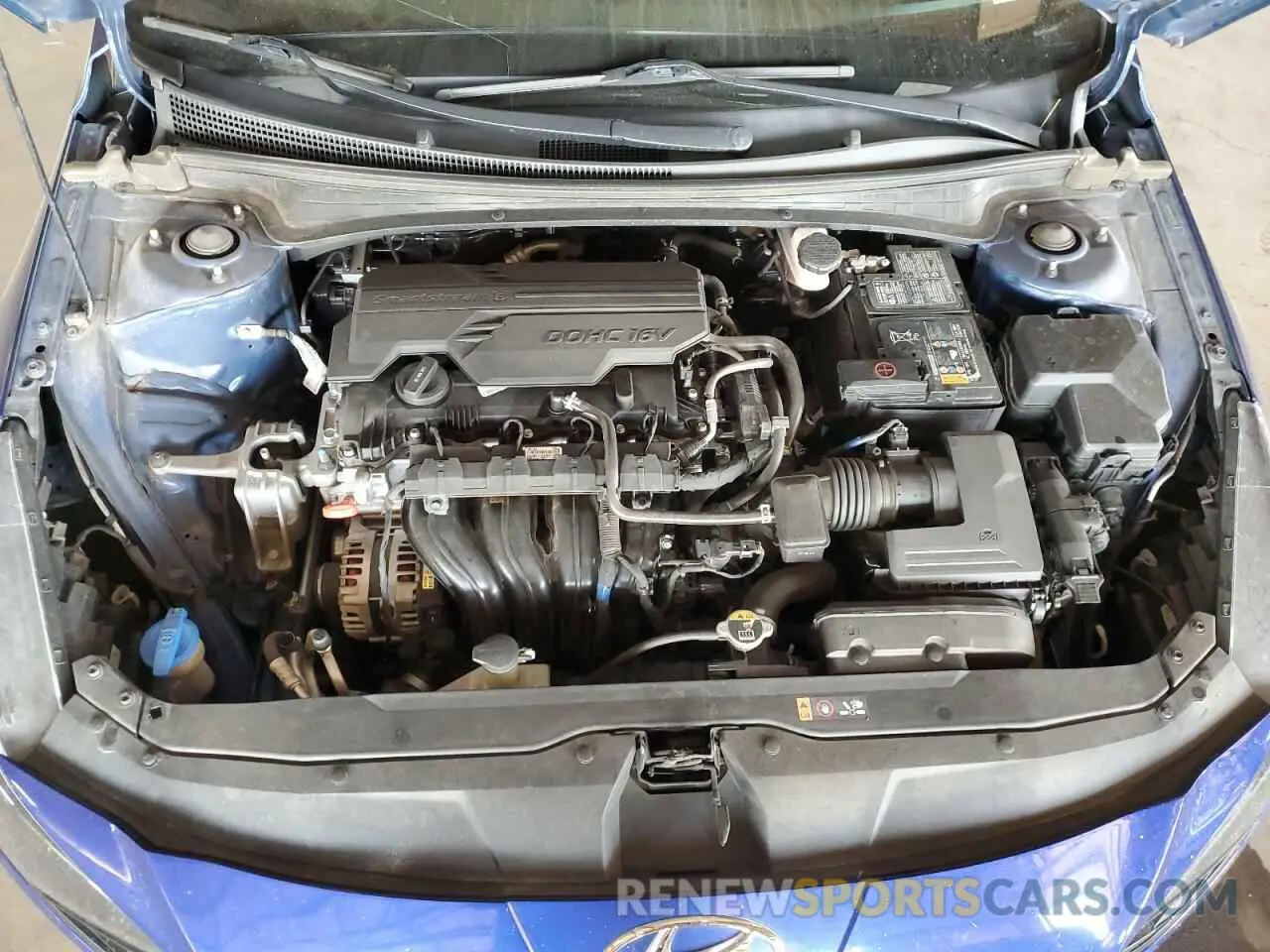11 Photograph of a damaged car 5NPLL4AG7MH049857 HYUNDAI ELANTRA 2021