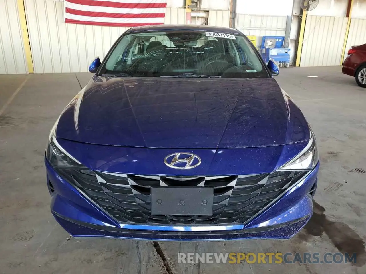 5 Photograph of a damaged car 5NPLL4AG7MH049857 HYUNDAI ELANTRA 2021