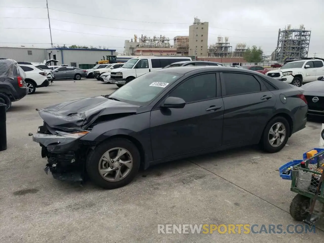 1 Фотография поврежденного автомобиля 5NPLL4AG7MH050880 HYUNDAI ELANTRA 2021