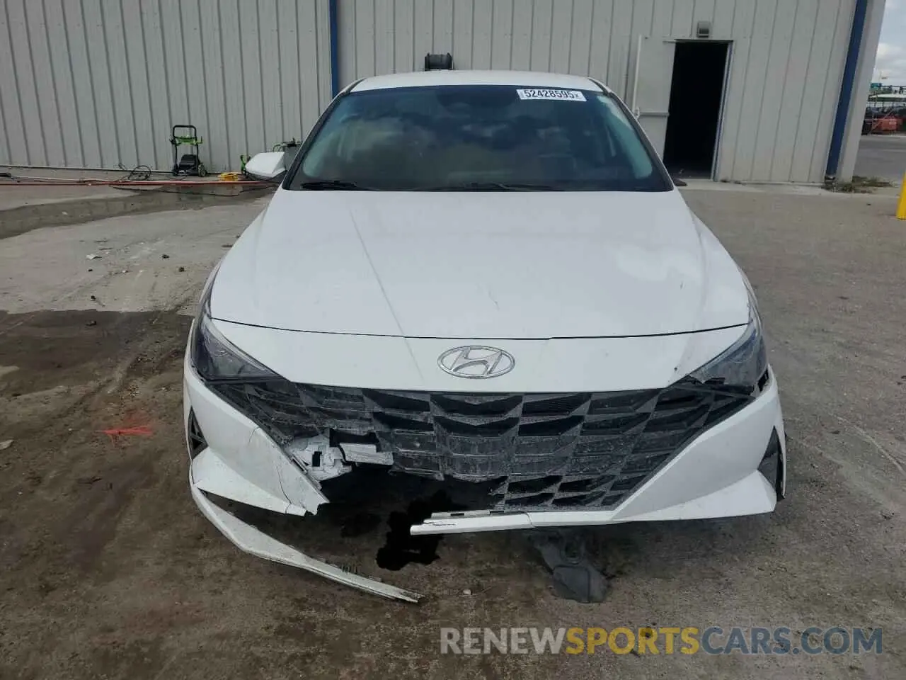 5 Photograph of a damaged car 5NPLL4AG8MH039287 HYUNDAI ELANTRA 2021