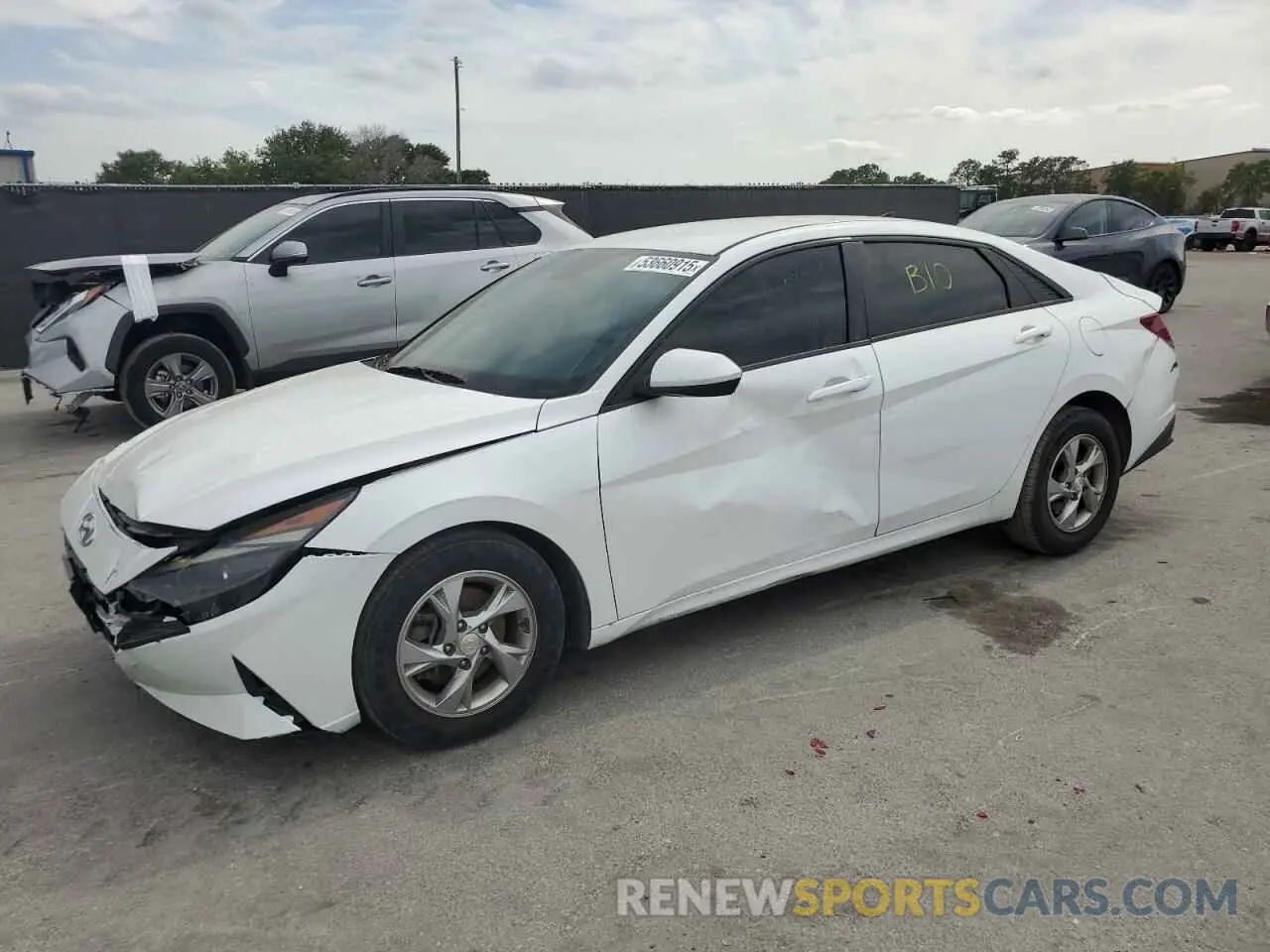 1 Фотография поврежденного автомобиля 5NPLL4AG8MH040052 HYUNDAI ELANTRA 2021