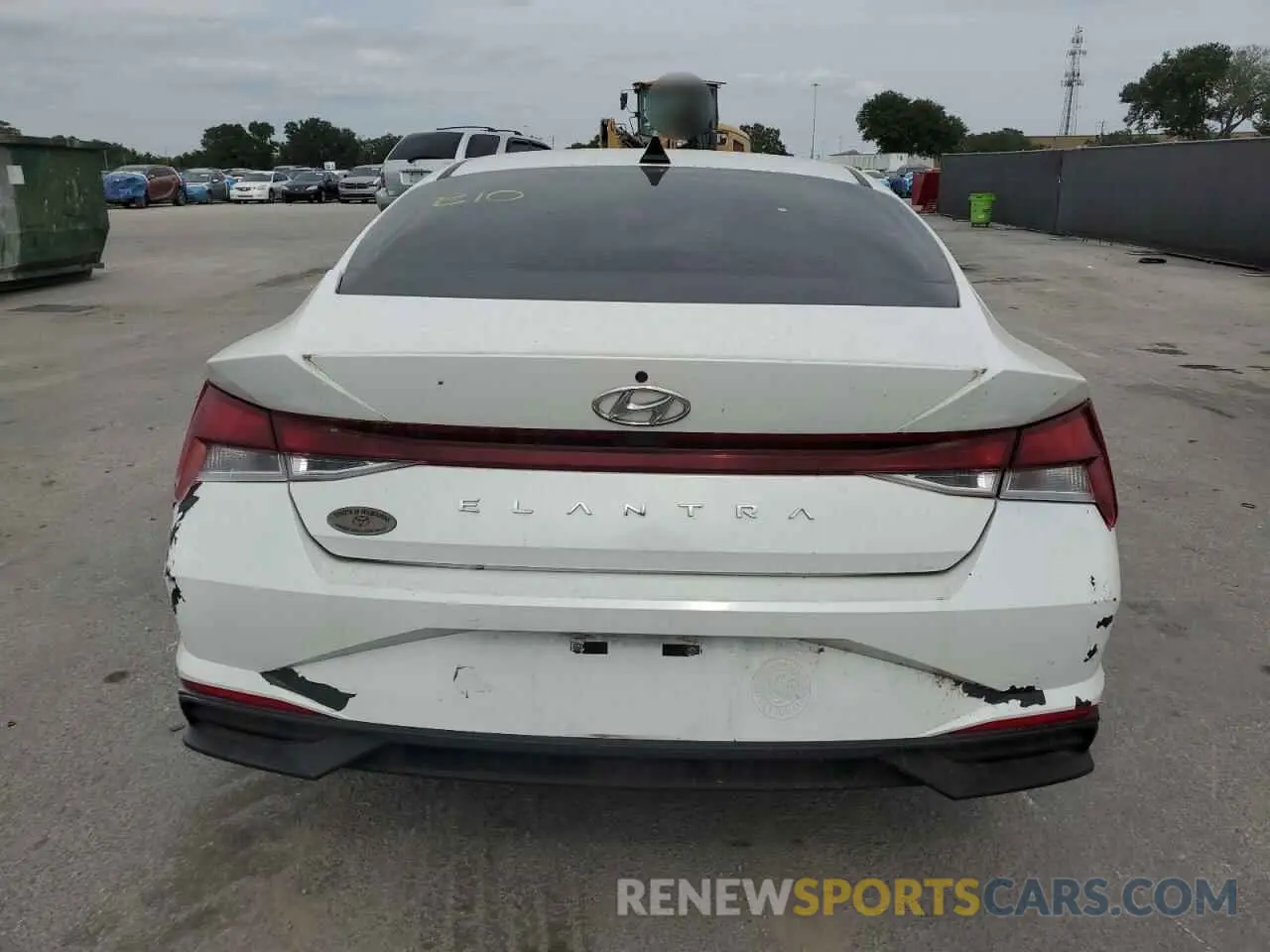 6 Фотография поврежденного автомобиля 5NPLL4AG8MH040052 HYUNDAI ELANTRA 2021