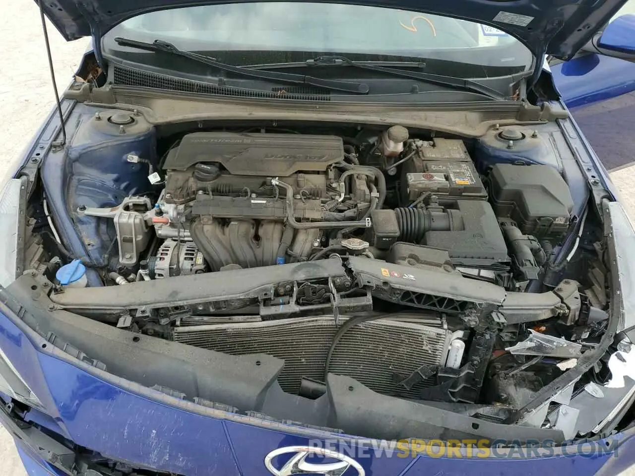 11 Photograph of a damaged car 5NPLL4AG9MH049522 HYUNDAI ELANTRA 2021