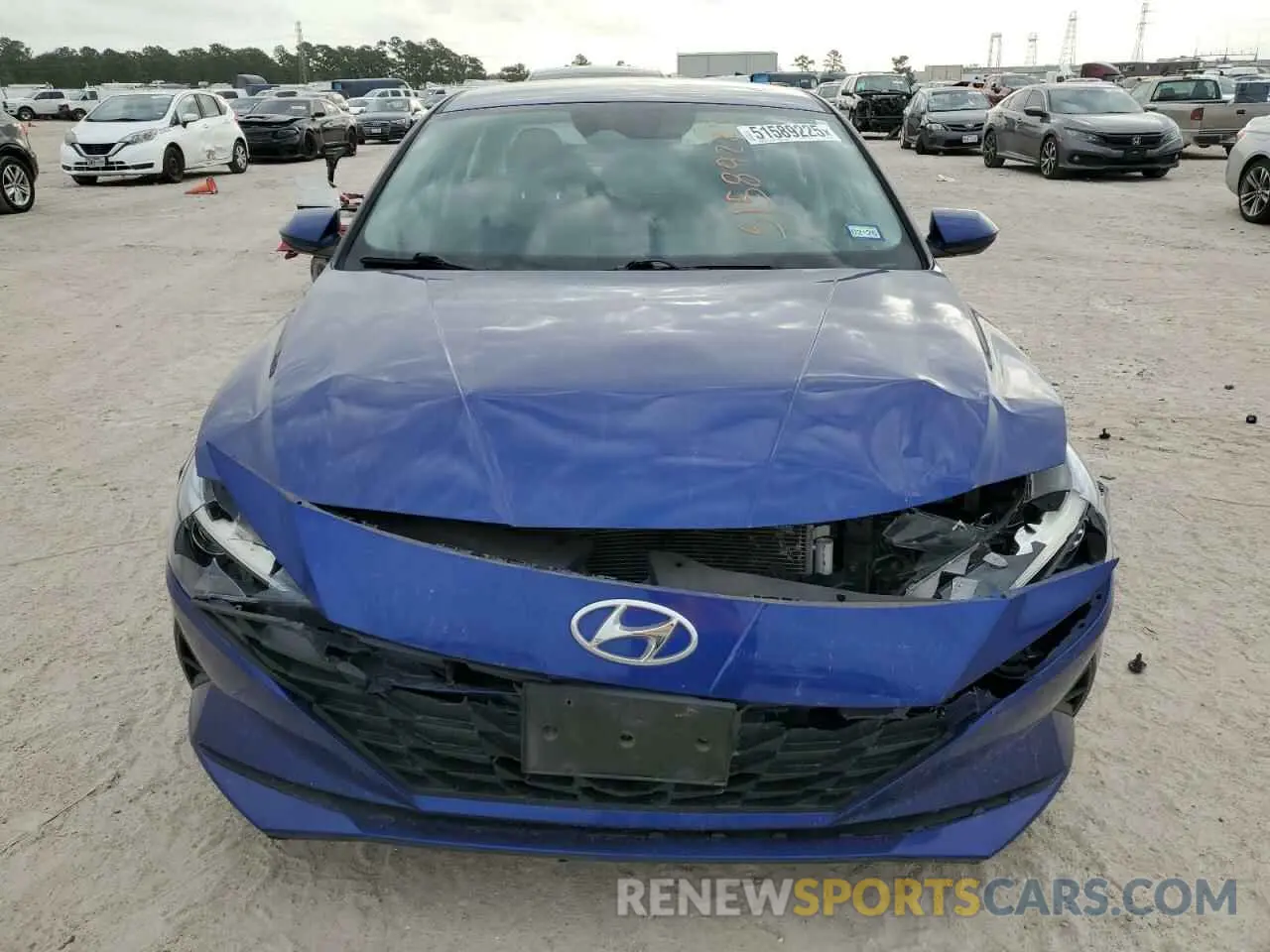 5 Photograph of a damaged car 5NPLL4AG9MH049522 HYUNDAI ELANTRA 2021