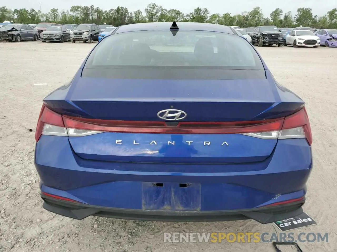 6 Photograph of a damaged car 5NPLL4AG9MH049522 HYUNDAI ELANTRA 2021