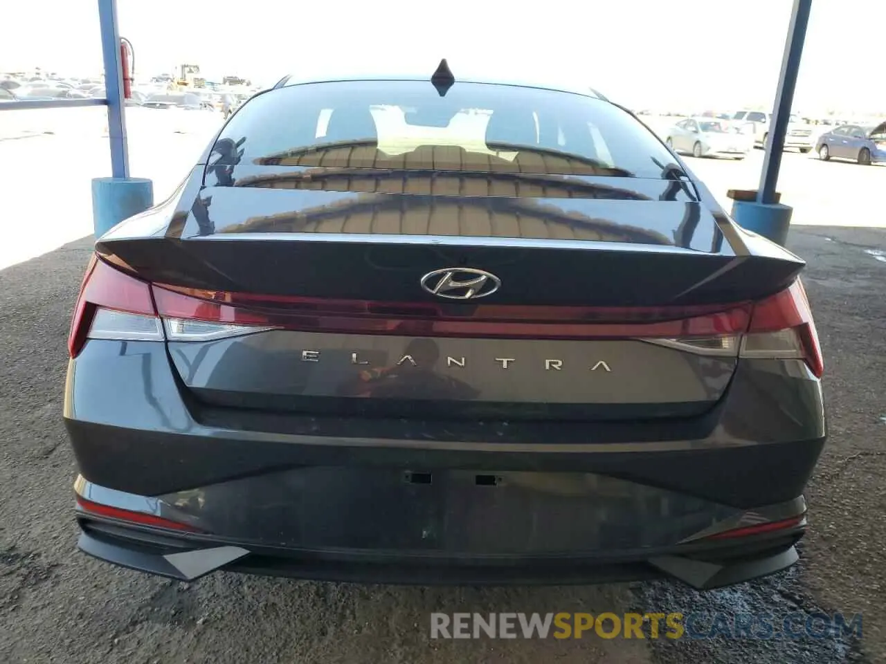 6 Photograph of a damaged car 5NPLL4AGXMH037556 HYUNDAI ELANTRA 2021