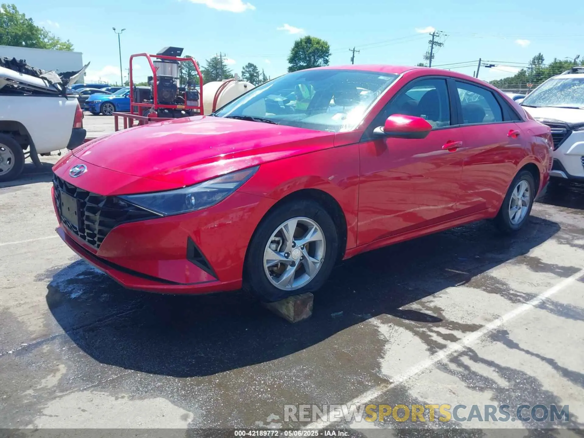 2 Фотография поврежденного автомобиля 5NPLL4AGXMH041834 HYUNDAI ELANTRA 2021