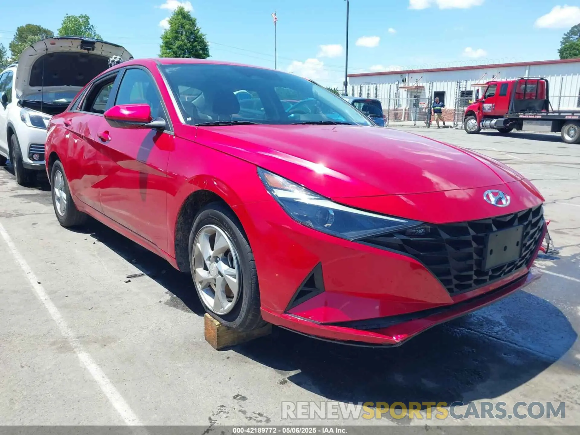 6 Фотография поврежденного автомобиля 5NPLL4AGXMH041834 HYUNDAI ELANTRA 2021