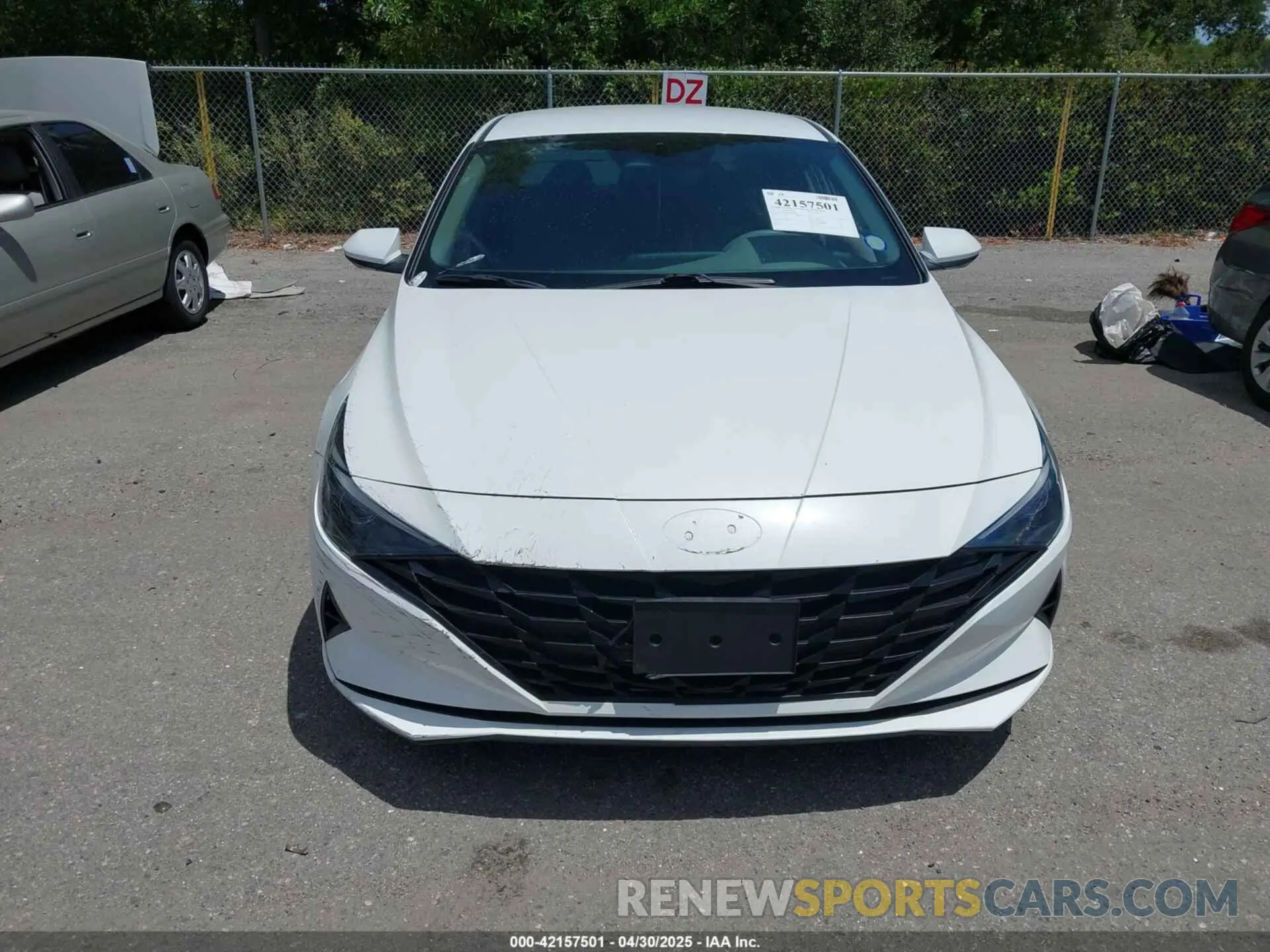 12 Photograph of a damaged car 5NPLL4AGXMH042269 HYUNDAI ELANTRA 2021