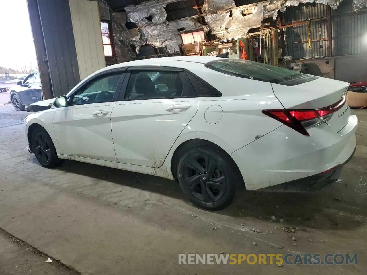 2 Photograph of a damaged car 5NPLM4AG0MH000688 HYUNDAI ELANTRA 2021