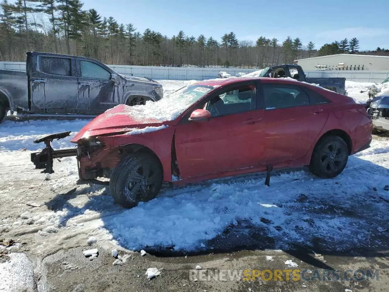 1 Фотография поврежденного автомобиля 5NPLM4AG0MH019466 HYUNDAI ELANTRA 2021
