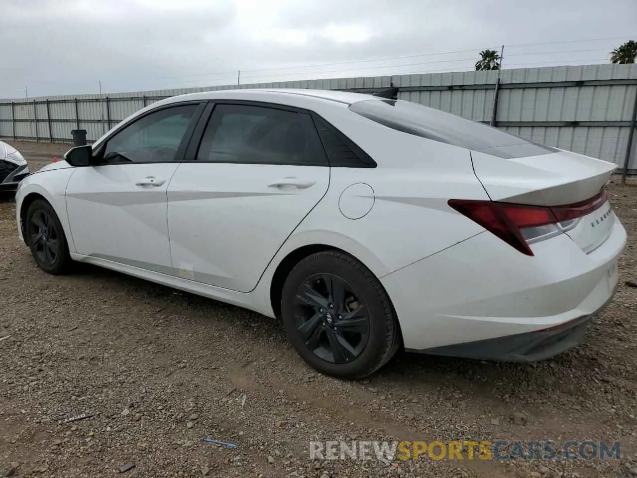 2 Photograph of a damaged car 5NPLM4AG0MH038583 HYUNDAI ELANTRA 2021