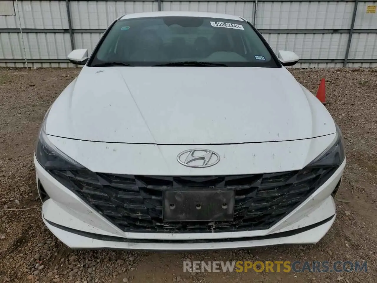 5 Photograph of a damaged car 5NPLM4AG0MH038583 HYUNDAI ELANTRA 2021