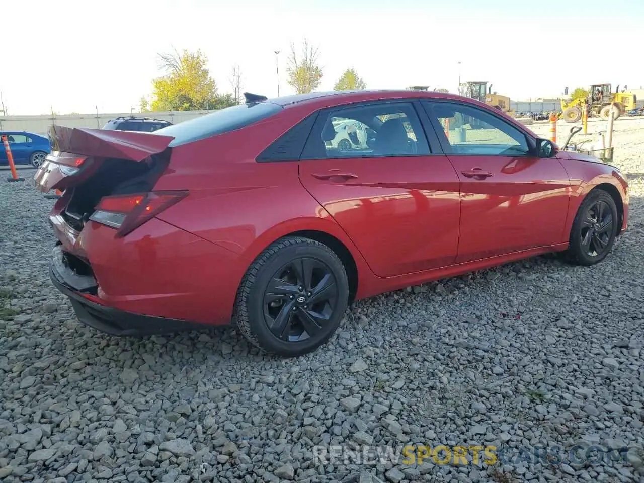 3 Photograph of a damaged car 5NPLM4AG0MH051446 HYUNDAI ELANTRA 2021