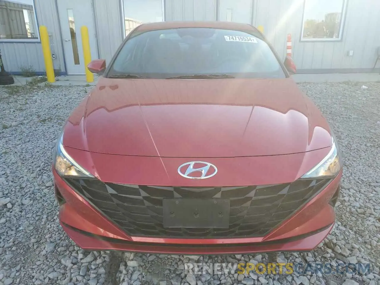 5 Photograph of a damaged car 5NPLM4AG0MH051446 HYUNDAI ELANTRA 2021