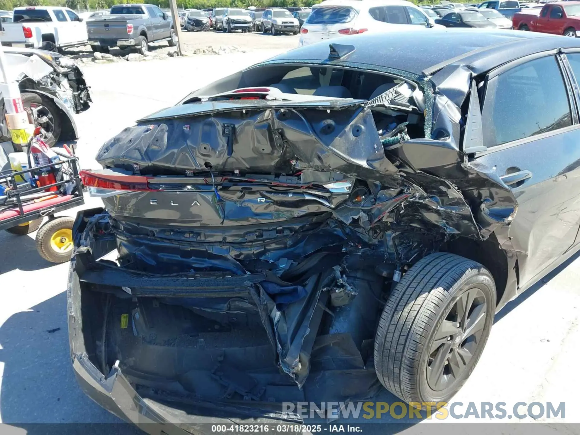 6 Фотография поврежденного автомобиля 5NPLM4AG1MH022084 HYUNDAI ELANTRA 2021