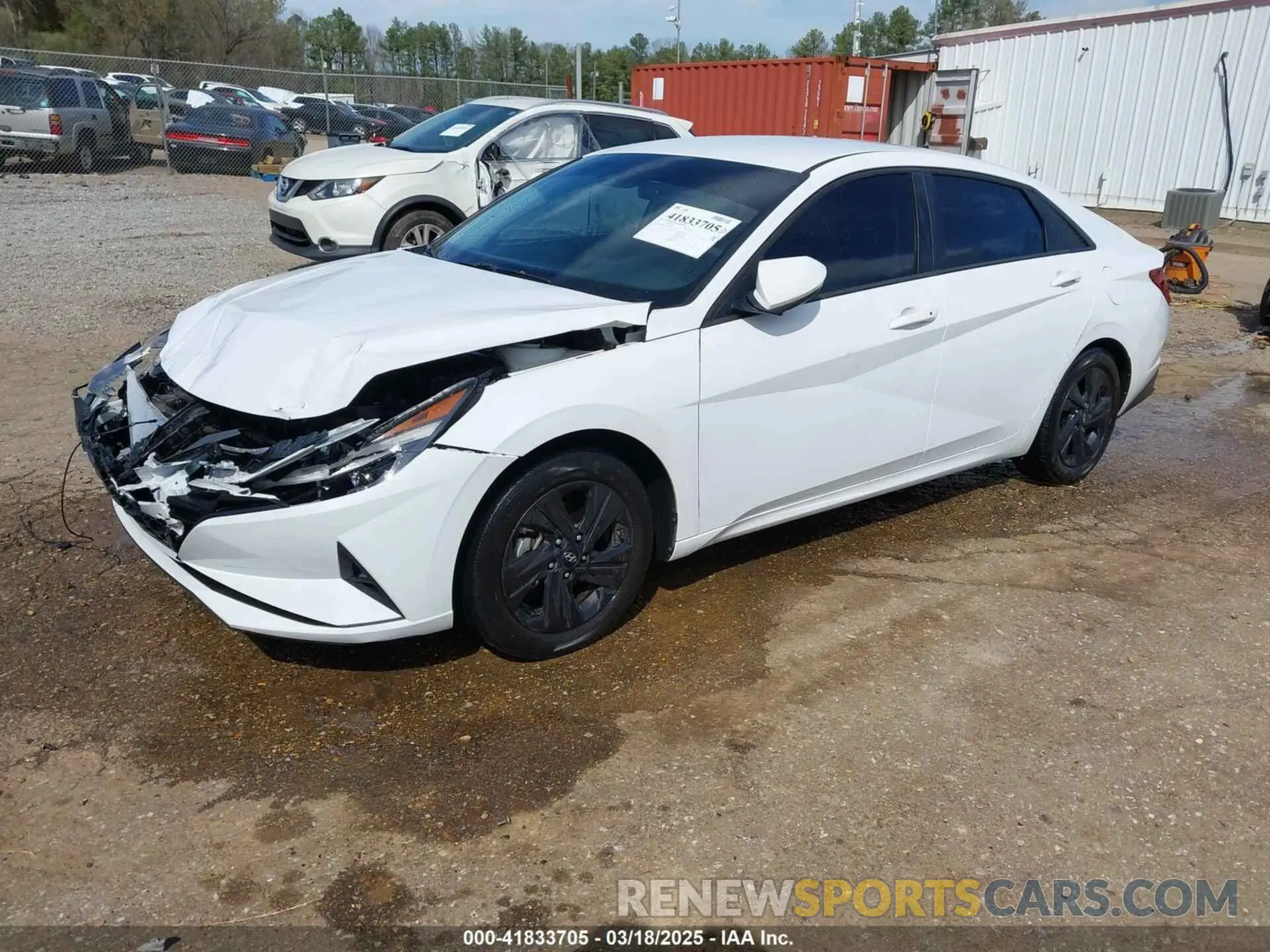 2 Photograph of a damaged car 5NPLM4AG1MH025762 HYUNDAI ELANTRA 2021