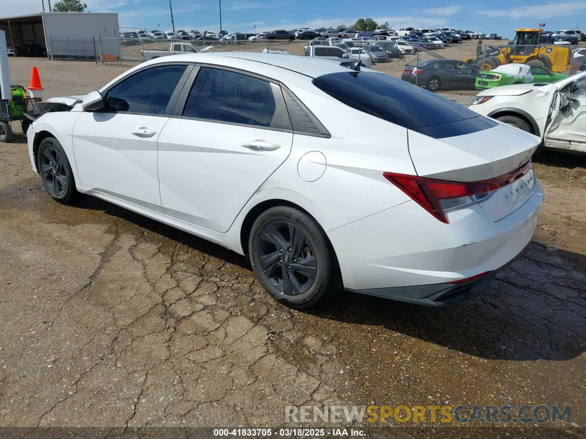 3 Photograph of a damaged car 5NPLM4AG1MH025762 HYUNDAI ELANTRA 2021