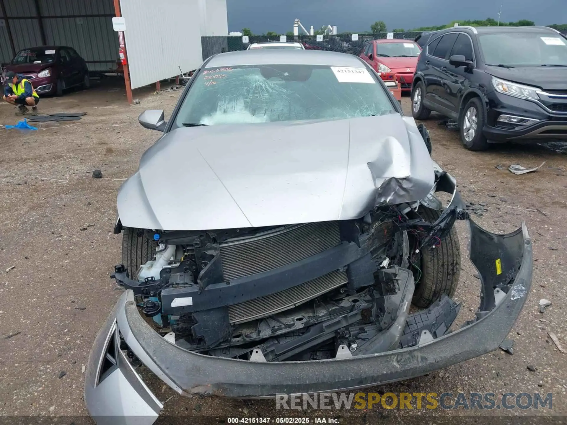 11 Photograph of a damaged car 5NPLM4AG1MH030055 HYUNDAI ELANTRA 2021