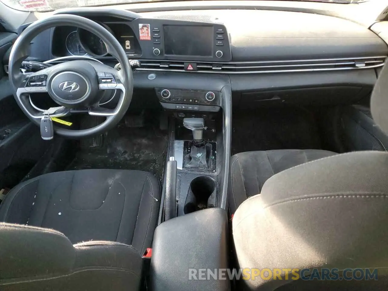 8 Фотография поврежденного автомобиля 5NPLM4AG1MH045347 HYUNDAI ELANTRA 2021