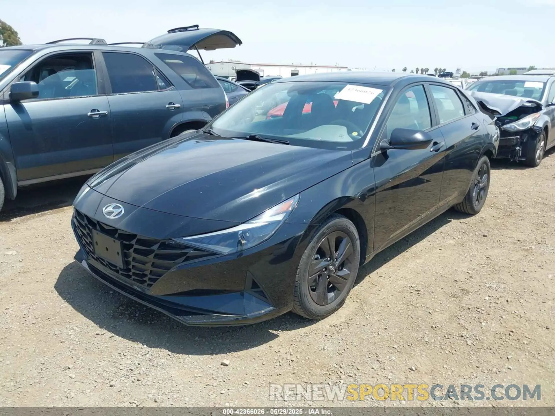 2 Photograph of a damaged car 5NPLM4AG1MH051245 HYUNDAI ELANTRA 2021