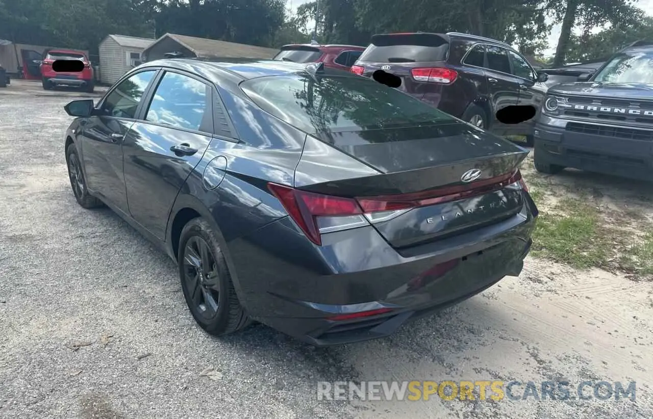3 Photograph of a damaged car 5NPLM4AG2MH021333 HYUNDAI ELANTRA 2021