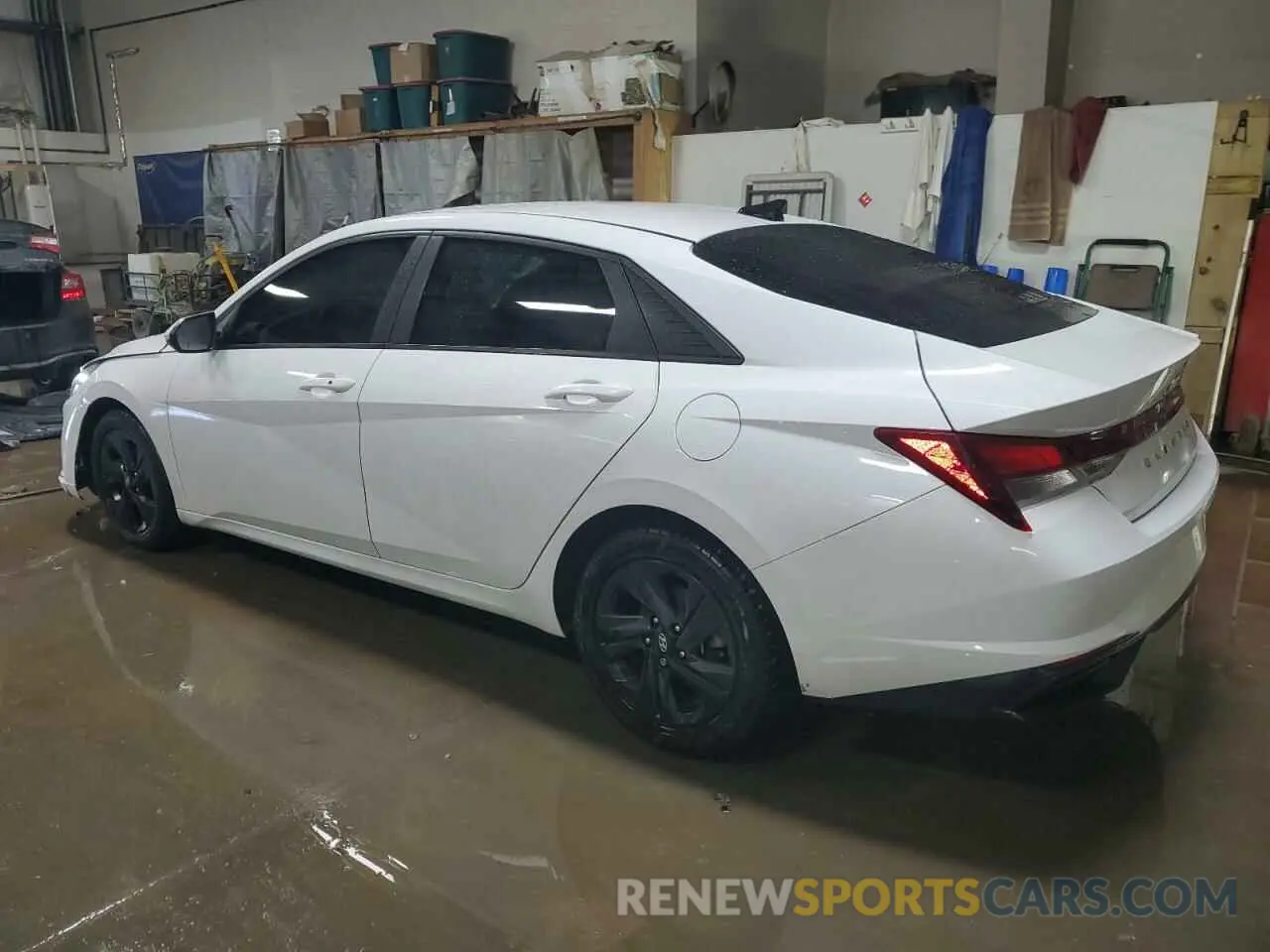 2 Photograph of a damaged car 5NPLM4AG3MH008056 HYUNDAI ELANTRA 2021