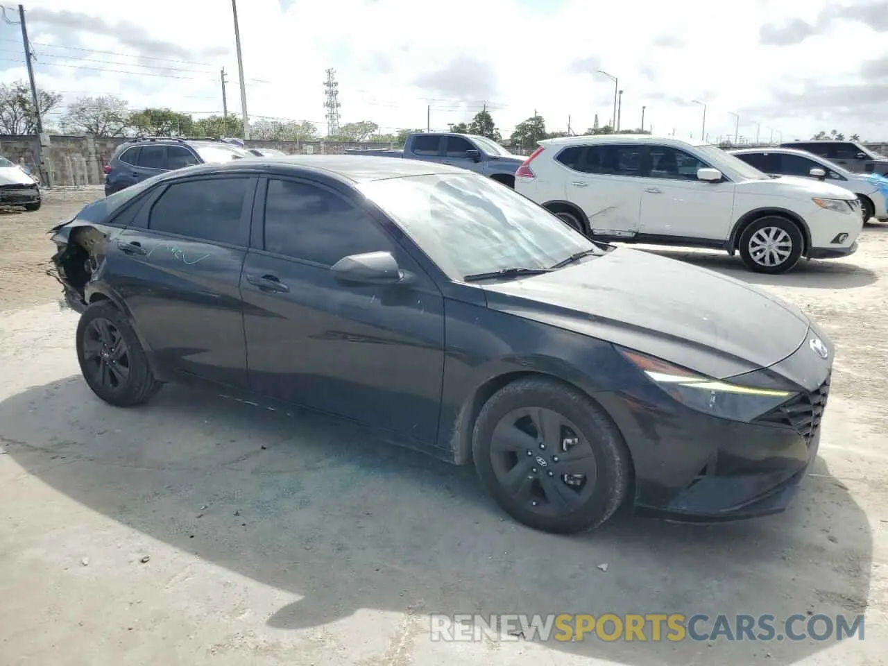 4 Фотография поврежденного автомобиля 5NPLM4AG3MH027917 HYUNDAI ELANTRA 2021