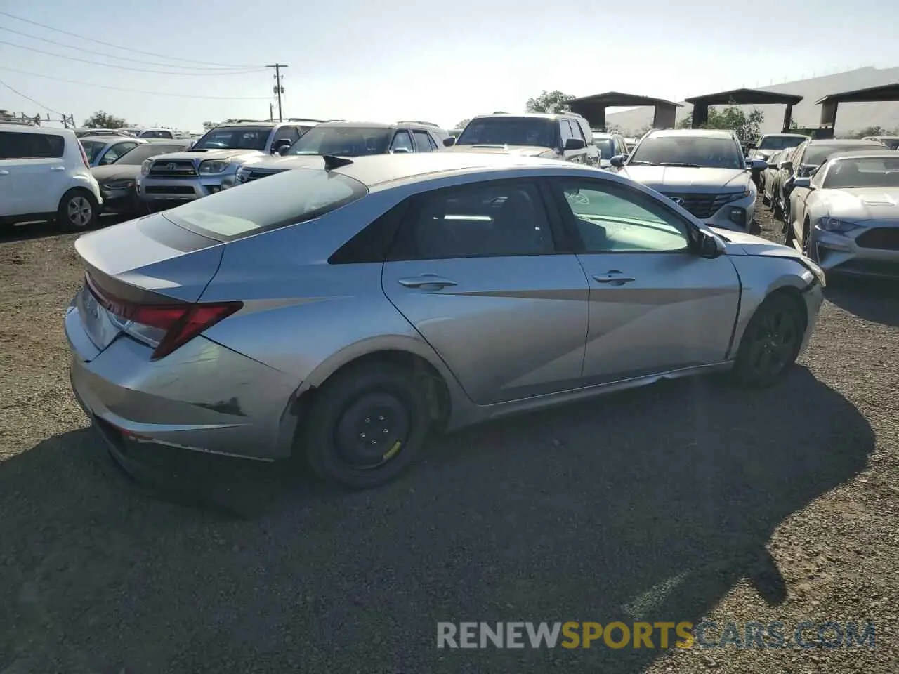 3 Фотография поврежденного автомобиля 5NPLM4AG3MH036200 HYUNDAI ELANTRA 2021