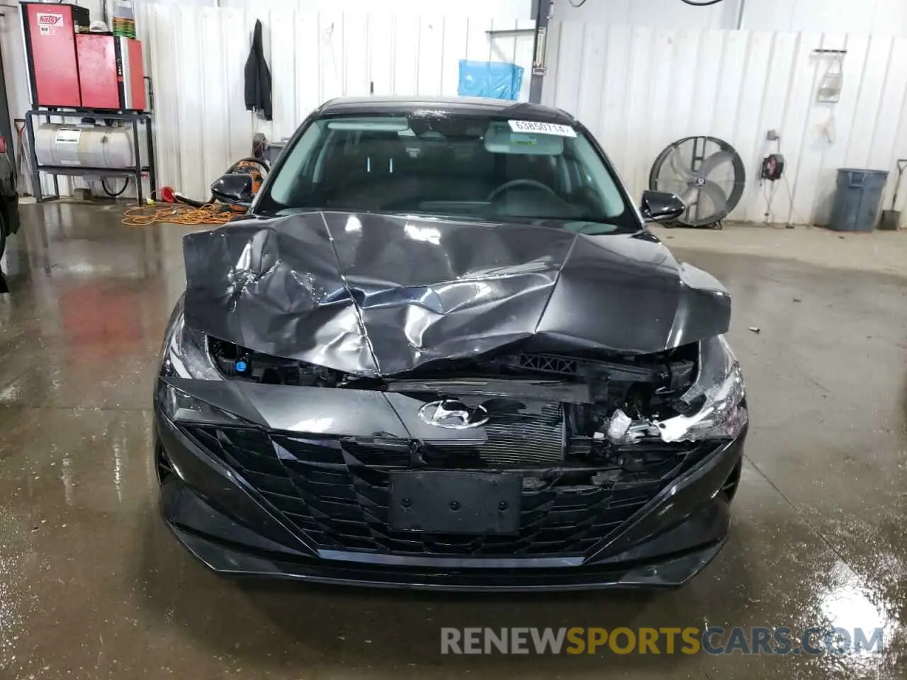 5 Photograph of a damaged car 5NPLM4AG4MH008079 HYUNDAI ELANTRA 2021