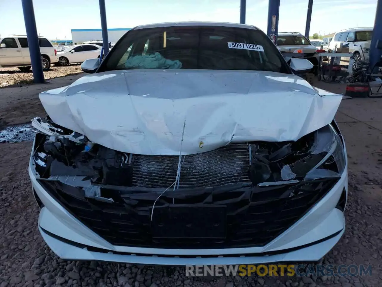 5 Фотография поврежденного автомобиля 5NPLM4AG4MH022595 HYUNDAI ELANTRA 2021