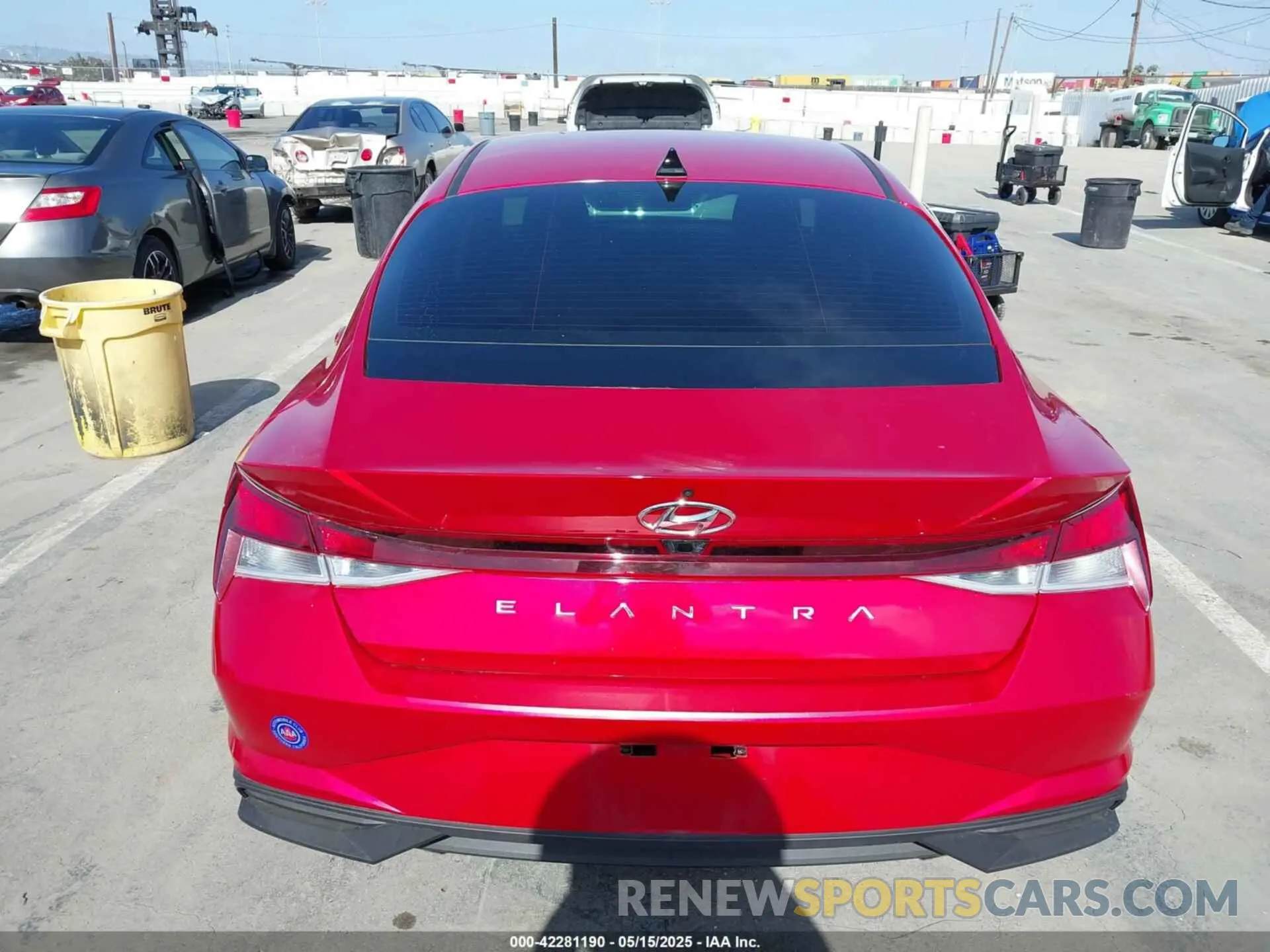 16 Фотография поврежденного автомобиля 5NPLM4AG4MH032849 HYUNDAI ELANTRA 2021