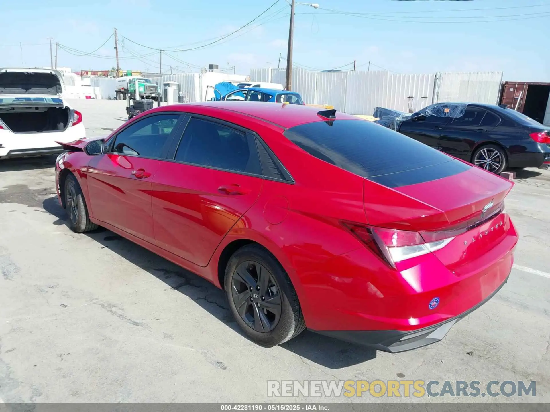 3 Фотография поврежденного автомобиля 5NPLM4AG4MH032849 HYUNDAI ELANTRA 2021