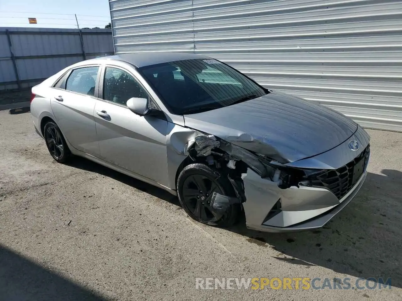 4 Фотография поврежденного автомобиля 5NPLM4AG4MH048923 HYUNDAI ELANTRA 2021