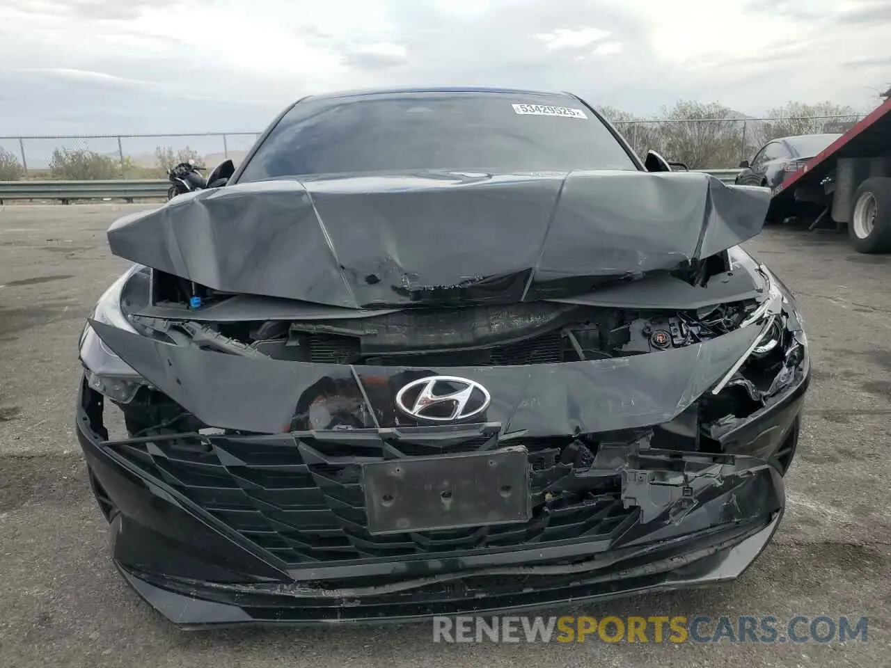 5 Фотография поврежденного автомобиля 5NPLM4AG6MH033372 HYUNDAI ELANTRA 2021
