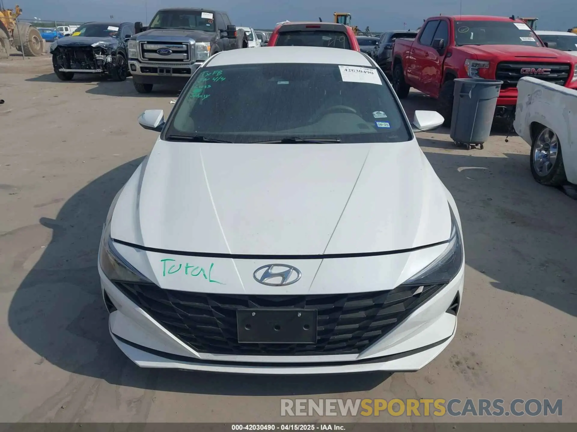 12 Фотография поврежденного автомобиля 5NPLM4AG6MH052410 HYUNDAI ELANTRA 2021