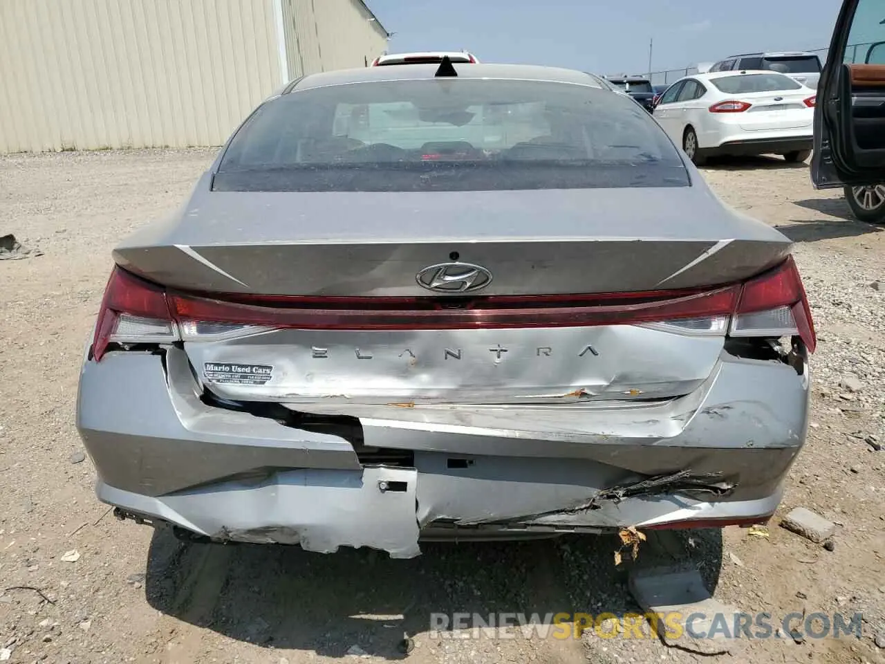 6 Photograph of a damaged car 5NPLM4AG7MH011459 HYUNDAI ELANTRA 2021
