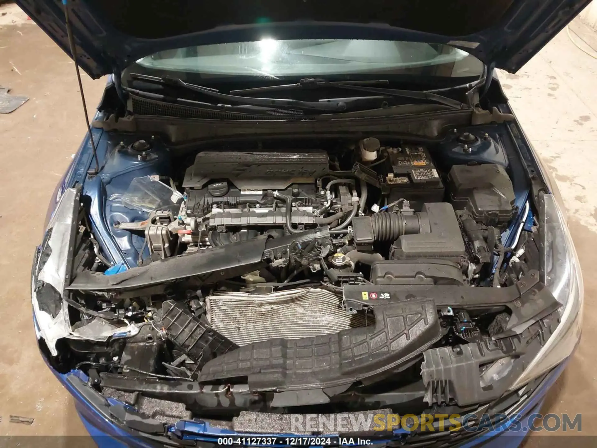 10 Photograph of a damaged car 5NPLM4AG7MH017746 HYUNDAI ELANTRA 2021
